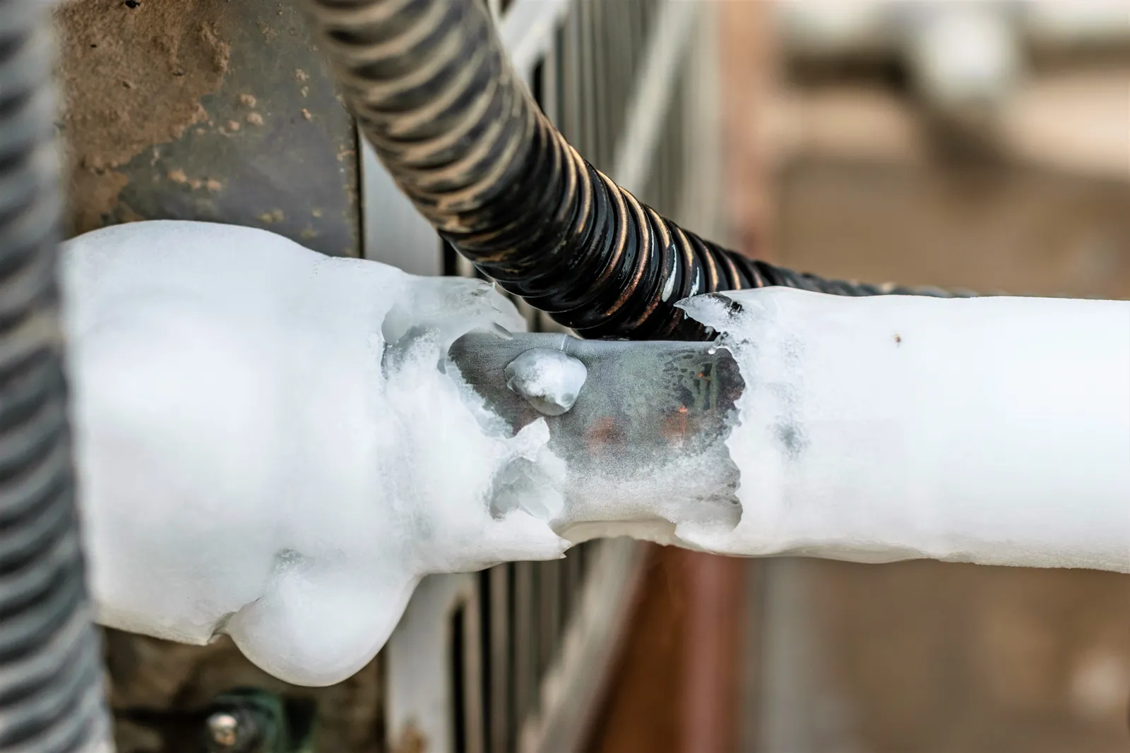 Ice on Your AC Line? Why Your AC Freezes Up and What to Do