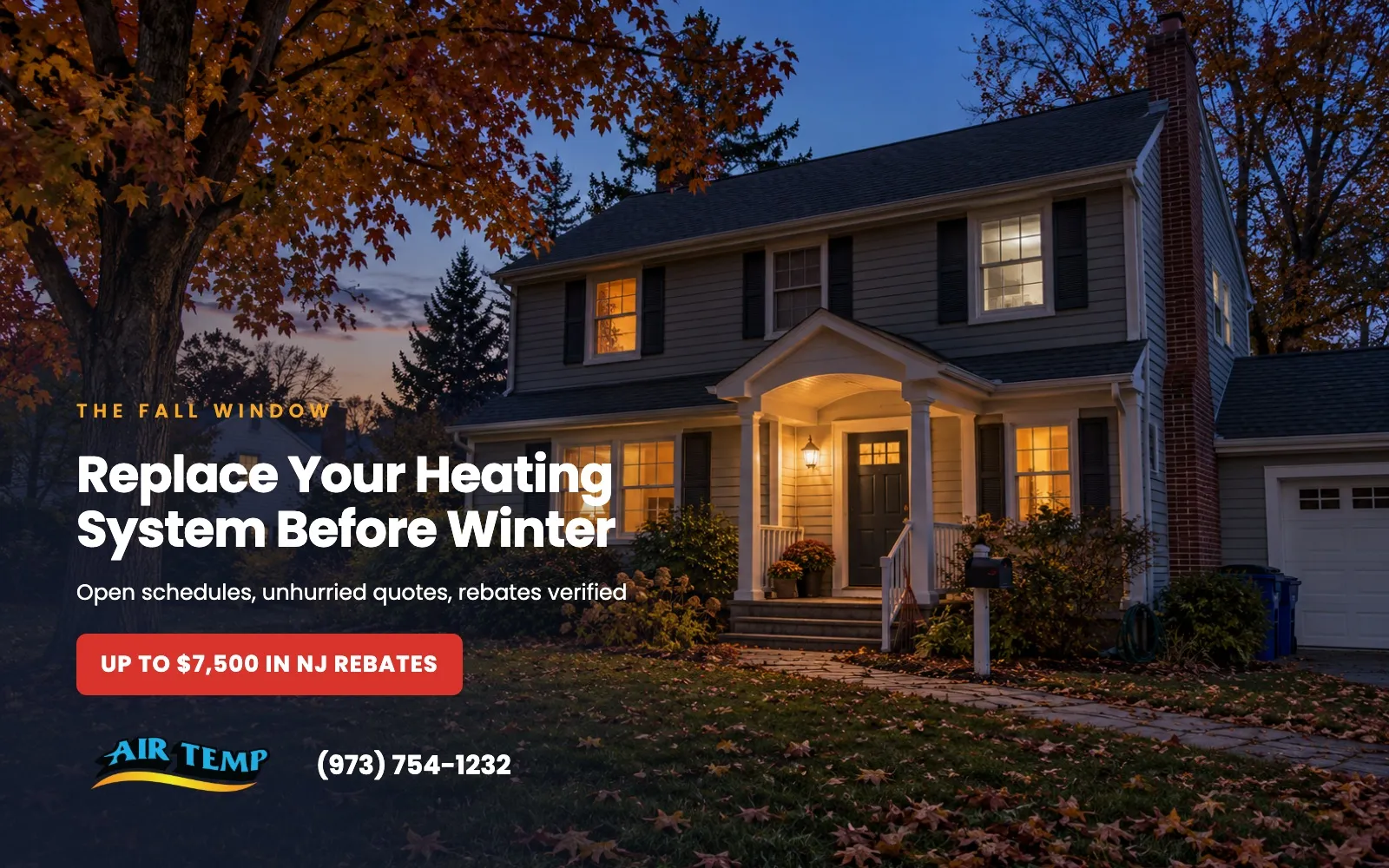 Replace Your Heating System Before Winter: The Fall Window in North Jersey